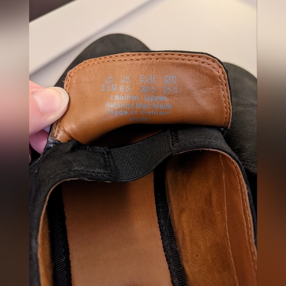 Franco Sarto Black Loafers 8.5 - Picture 2 of 5